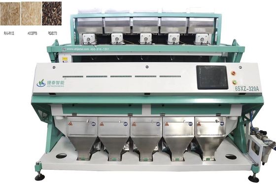 Ad alto rendimento Tailandia Paboiled Millet Rice Color Sorter Machine 5 Scivolo