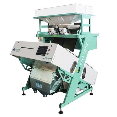 2 Scivoli 127 Canali Mineral Rice Color Sorter Machine Personalizzato