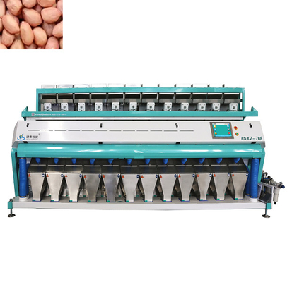 Assortimento automatico di dadi della macchina selezionatrice di colore dell'arachide completamente automatica