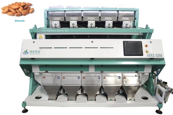 CCD Camera Noce Kernel Nuts Color Sorter Bean Sorting Machine
