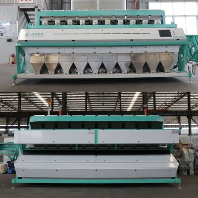 Selezionatrice Ottica a Colori CCD 10 Scivoli Per Cereali Noci Fagioli