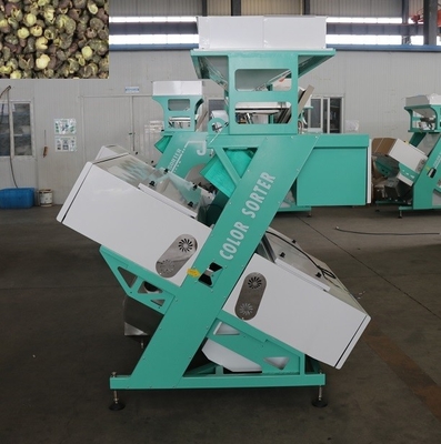 Macchina del selezionatore di colore delle spezie astute dello schermo attivabile al tatto per grano che seleziona 430kg