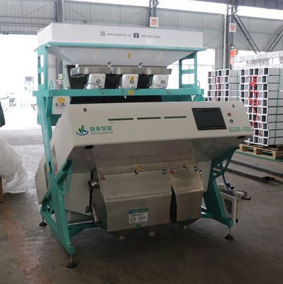 ODM Mini CCD Al vapore Basmati Rice Color Sorter Machine 3 Scivoli