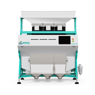 Macchina fotografica Mini Multifunction Color Sorting Machine di RGB di 3 scivoli per le arachidi