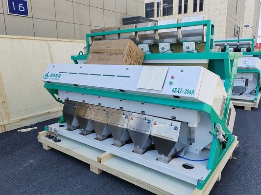 6 scivoli 384 incanala l'accuratezza 220V/50Hz della macchina 4-8T/H ≥99.99% del selezionatore del grano